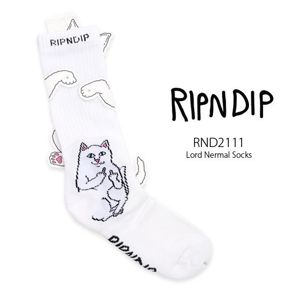 リップンディップ【RIPNDIP】RND2111 Lord Nermal Socks メンズ レディ...