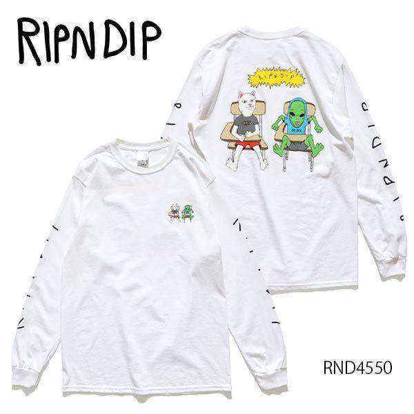 爆買 リップンディップ【RIPNDIP】RND4550 BUTTS UP LONG SLEEVE ロ...