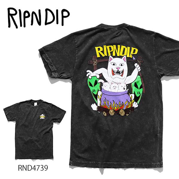 リップンディップ【RIPNDIP】RND4739 HOCUS POCUS TEE メンズ レディース...