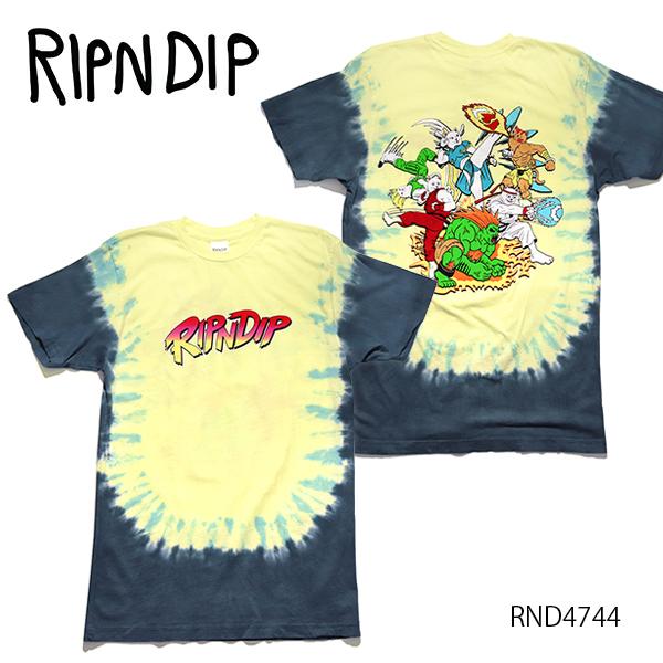 リップンディップ【RIPNDIP】RND4744 NERM FIGHTER TEE メンズ レディー...