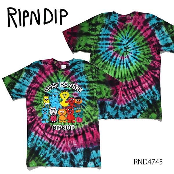リップンディップ【RIPNDIP】RND4745 NERM TREET TEE メンズ レディース ...