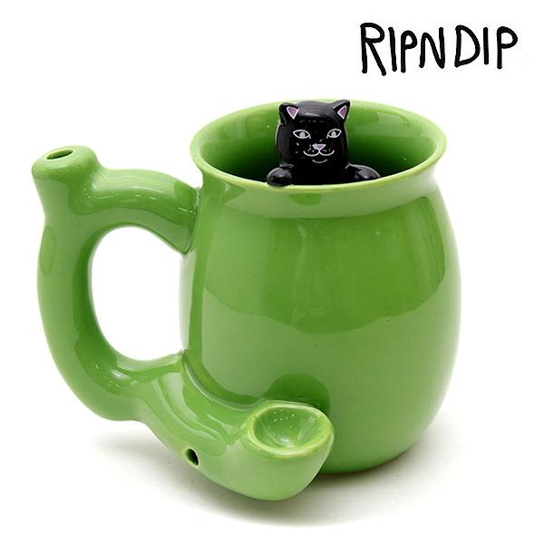 爆買 リップンディップ【RIPNDIP】RND9681 Jermal Wake Bake Mug マ...