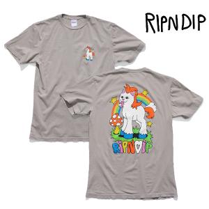 リップンディップ【RIPNDIP】RND9752 Taste The Rainbow Tee Tシャツ メンズ レディース 半袖 ロードナーマル ネコ【ネコポス発送送料無料】｜bobsstore