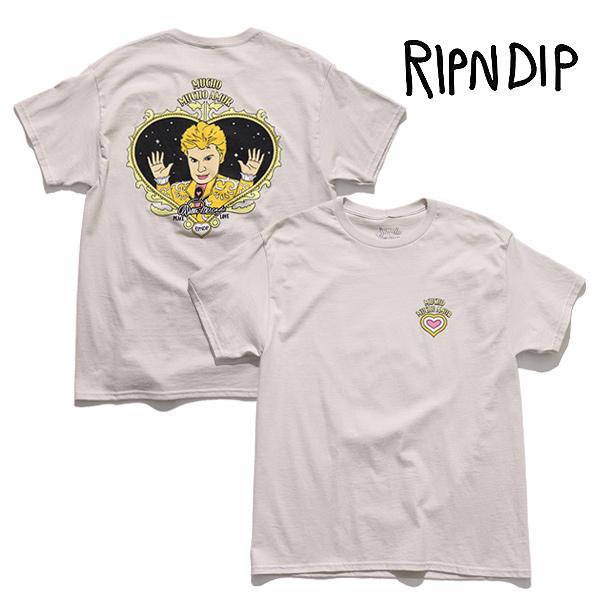 リップンディップ【RIPNDIP】Walter Amor Tee 半袖 Tシャツ ネコ ストリート ...
