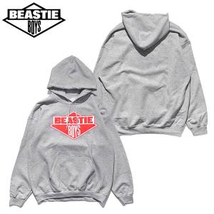 ビースティ・ボーイズ【BEASTIE BOYS】LOGO HOODIE パーカー 長袖 フーディー プルオーバー ヒップホップ アメリカ メンズ レディース｜bobsstore