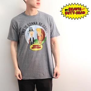 ビーバス・アンド・バットヘッド【BEAVIS AND BUTT-HEAD】SS TEE Tシャツ 半袖 MTV アメリカ アニメ メンズ レディース【ネコポス発送無料】