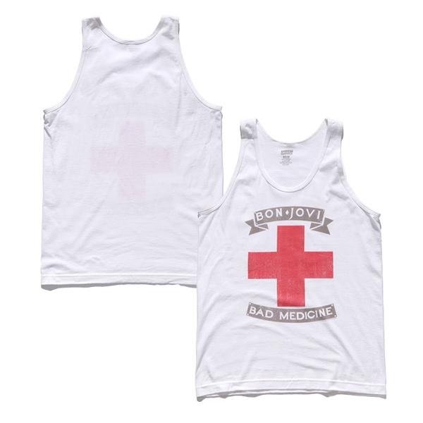ボン ジョヴィ【BON JOVI】TANKTOP タンクトップ ノースリーブ ロックT バンドT ハ...