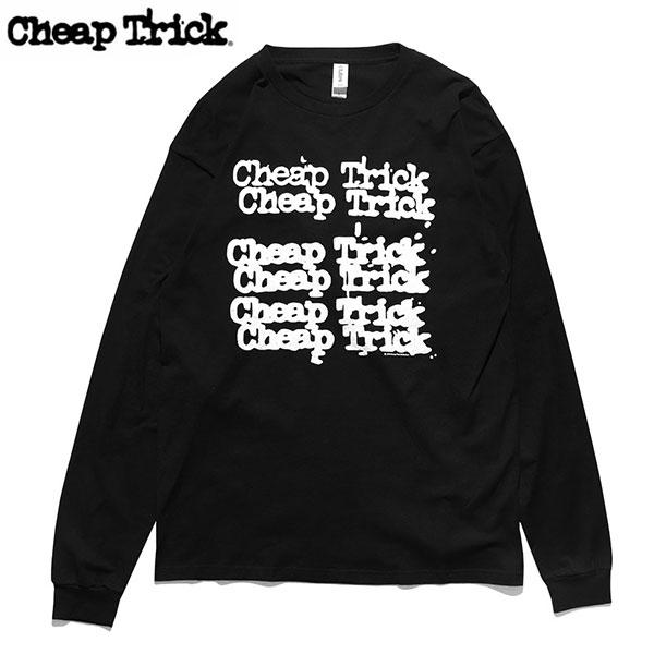 チープ トリック【CHEAP TRICK】BASIC L/S TEE ロンT 長袖 ロゴ ブラック ...