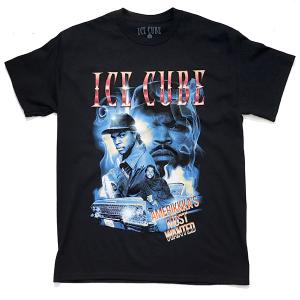 アイス・キューブ【Ice Cube】AMERIKKKA’S MOST WANTED TEE Tシャツ 半袖 ロックT アーティスト アメリカ ラッパー ヒップホップ ユニセックス【ネコポス発送】｜bobsstore