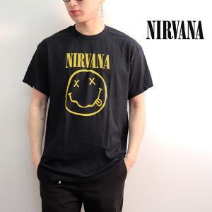 ニルヴァーナ【NIRVANA】SS TEE Tシャツ 半袖 ロックT バンドT ロックバンド アメリカ バックロゴ メンズ レディース【ネコポス発送無料】｜bobsstore