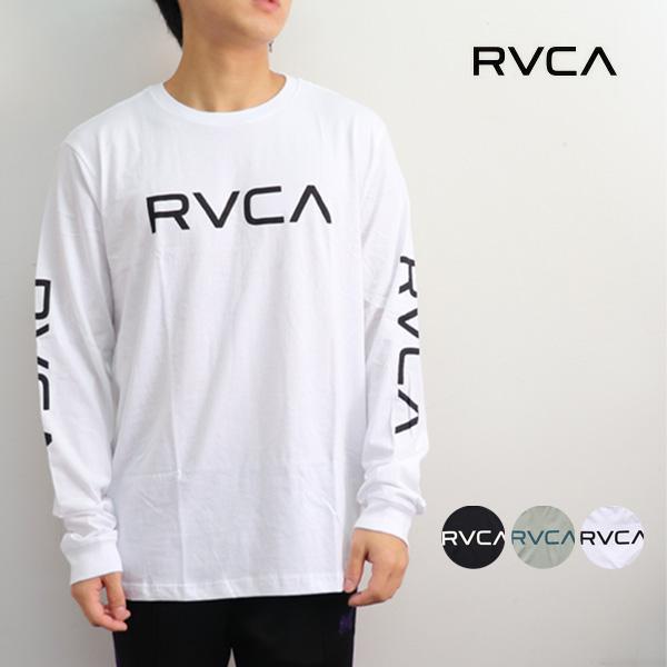 ルーカ【RVCA】BIG RVCA LS TEE ロンT ロングスリーブ 長袖 カットソー ロゴ メ...