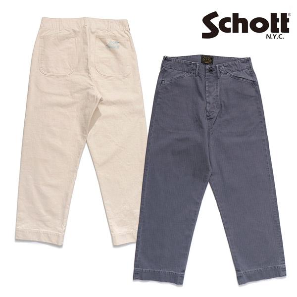 ショット【Schott】782-6110002 HERRINGBONE TROUSERS/ヘリンボー...
