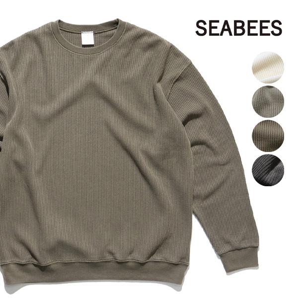 シービーズ【SEABEES】2423-SB11 Pigment Thermal C/N L/S クル...