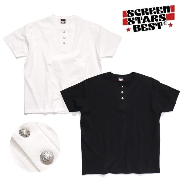 スクリーンスターズ ベスト/SCREEN STARS BEST ヘンリーネック オリジナルTシャツ ...