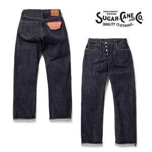 シュガーケーン【SUGAR CANE】SC41947A 14.25oz DENIM 1947 MODEL REGULAR STRAIGHT デニム レギュラーストレート ジーンズ メンズ 日本製 パンツ ボトム｜bobsstore