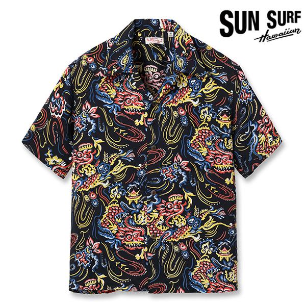 サンサーフ【SUN SURF】RAYON HAWAIIAN SHIRT “GUARDIAN SPIR...