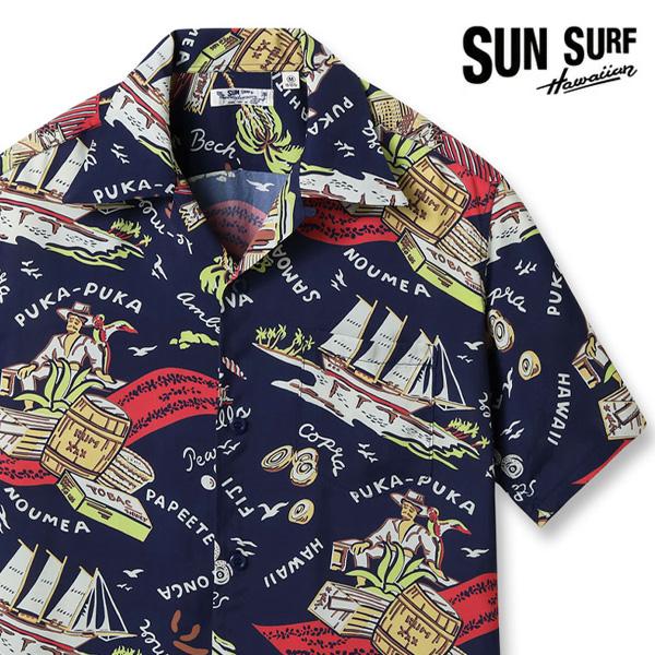 サンサーフ【SUN SURF】SS39223 RAYON HAWAIIAN SHIRT “SOUTH...