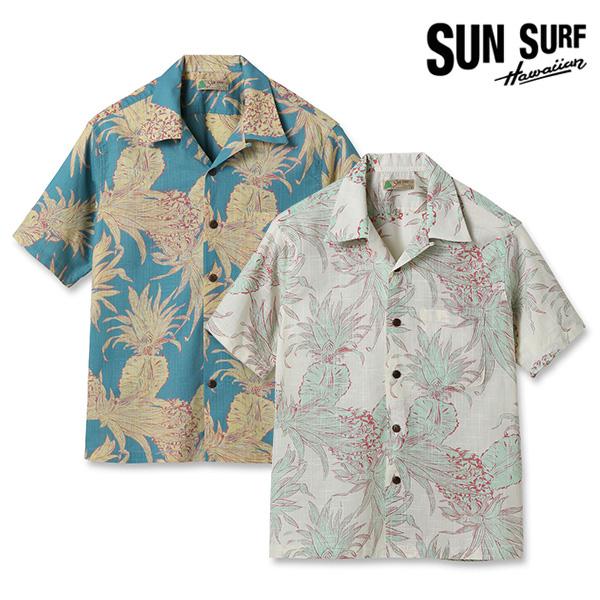 サンサーフ【SUN SURF】COTTON × LINEN OPEN SHIRT “ISLAND P...