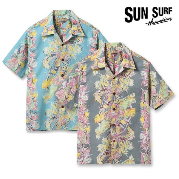 サンサーフ【SUN SURF】COTTON LINEN SLUBYARN OPEN SHIRT “C...