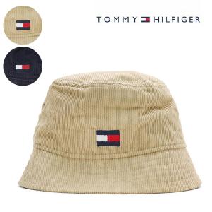 トミーヒルフィガー【TOMMY HILFIGER】69J7319 コーデュロイバケットハット ハット バケハ メンズ レディース 帽子 ロゴ【ネコポスのみ送料無料】｜bobsstore