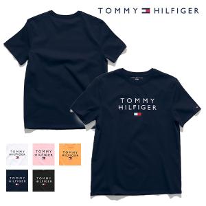 トミーヒルフィガー【TOMMY HILFIGER】STACKED TOMMY EMB SS TEE ロゴ 刺繍 Tシャツ 半袖 コットン メンズ レディース US規格【ネコポス発送無料】｜bobsstore