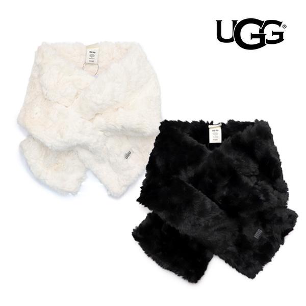 爆買 【UGG/アグ】100894 Faux Fur Pull Through Scarf スカーフ...