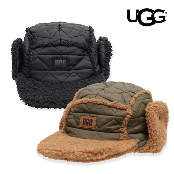 爆買 【UGG/アグ】100917 Men's UGGfluff Hat キャップ フライトキャップ...