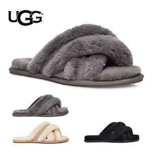 【UGG/アグ】正規品 1123572 レディース SCUFFITA SLIPPER スリッパ ムートン シープスキン ルームシューズ 室内履き サンダル カジュアル ギフト｜bobsstore