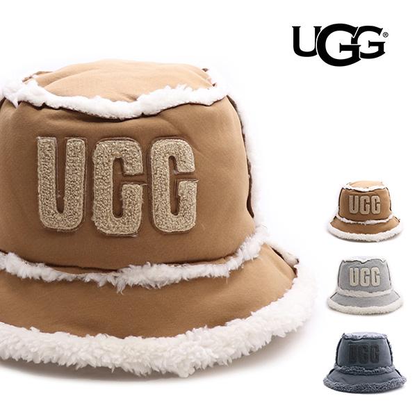爆買 【UGG/アグ】22655 Bonded Fleece Bucket Hat ボア バケットハ...