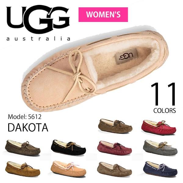 爆買 【UGG/アグ】正規品 DAKOTA/ダコタ もこもこムートンモカシン♪スリッポン スエード/...