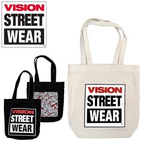 ヴィジョン【VISION】 VST804 キャンバス トートバッグ VISION STREET WEAR ショルダーバッグ ロゴ ビジョン｜bobsstore