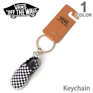 バンズ/VANS Keychain　キーホルダー ギフト プレゼント  靴キーリング ブロックチェック VNOOOLTPSY 28 BLACK｜bobsstore