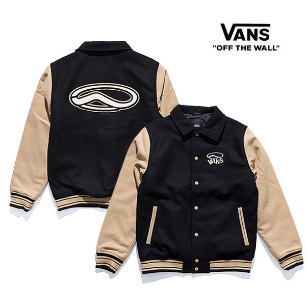 バンズ【VANS】THOMAS VARSITY JACKET メンズ アウター ジャケット ブルゾン...