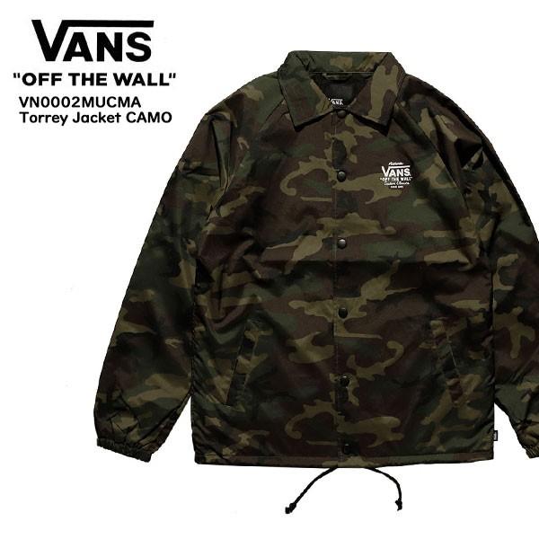 バンズ/VANS　Torrey Jacket CAMO アウター ジャケット メンズ コーチジャケッ...