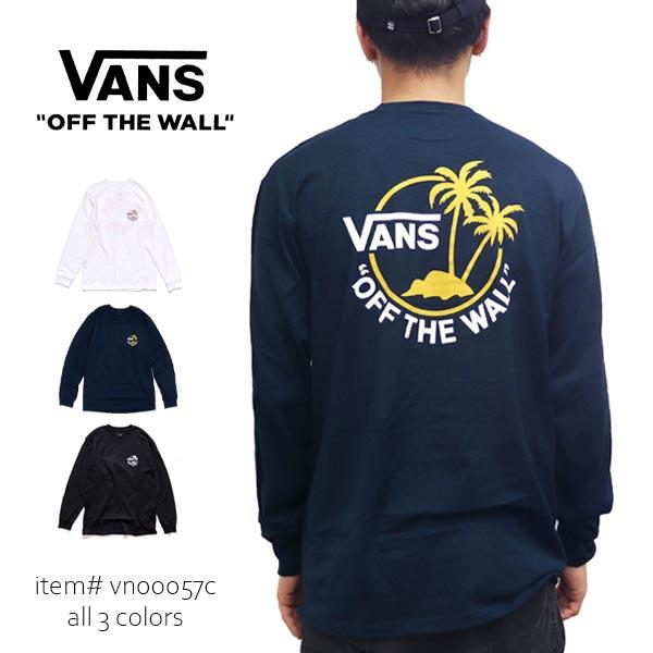 バンズ/VANS  MN SURF PALM LS TEE 長袖 ロングTシャツ パームツリー ロン...