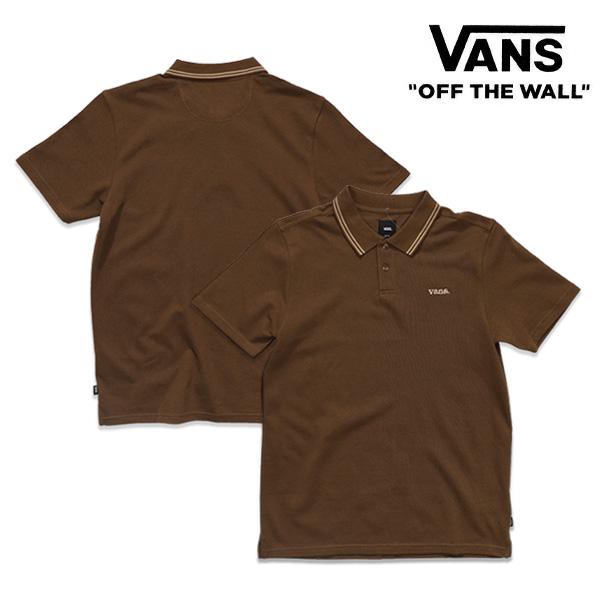 バンズ【VANS】HALECREST POLO ポロシャツ 半袖 コットン メンズ レディース トッ...