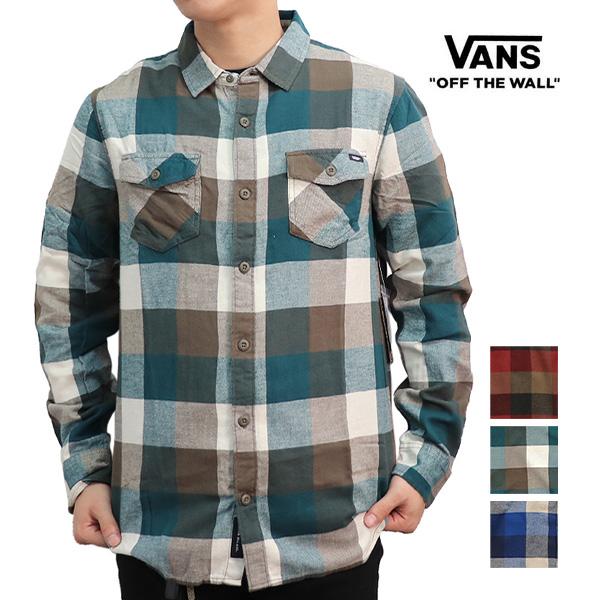 バンズ【VANS】VN000JOG MN BOX FLANNEL 長袖 チェックシャツ ネルシャツ ...
