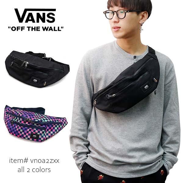 バンズ【VANS】VANS WARD CROSS BODY BAG ロゴ ボディバッグ ウエストポー...