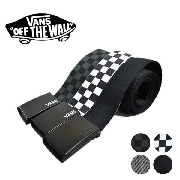 バンズ/VANS ガチャベルト DEPPSTER 2 WEB BELT メンズ ベルト ブラック チ...