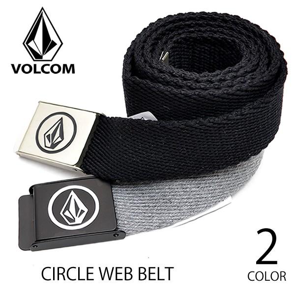 爆買 ボルコム 【VOLCOM】 ガチャベルト CIRCLE WEB BELT  メンズ ベルト 2...