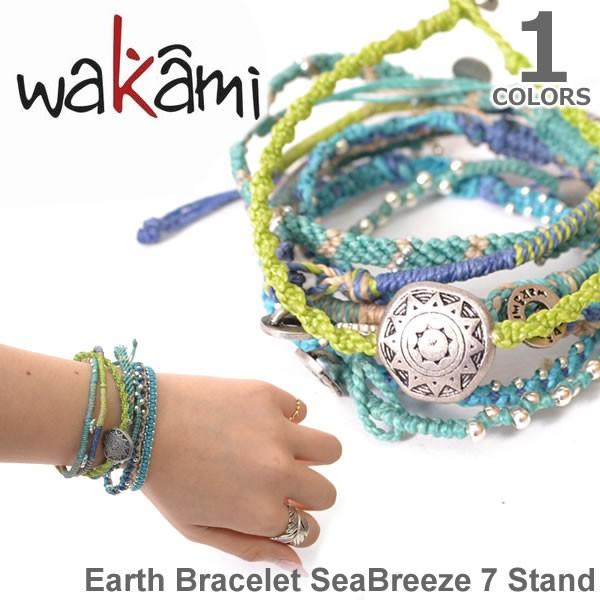 wakami/ワカミ WA0389-01 Earth Bracelet SeaBreeze 7 St...