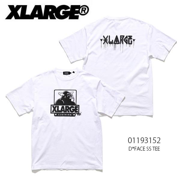 エクストララージ【X-LARGE】D*FACE SS TEE Tシャツ 半袖 ディーフェイス コラボ...