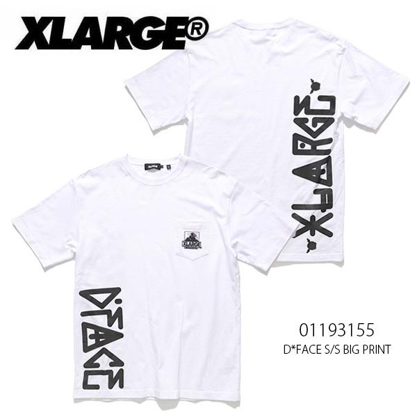 エクストララージ【X-LARGE】D*FACE SS BIG PRINT Tシャツ 半袖 ディーフェ...