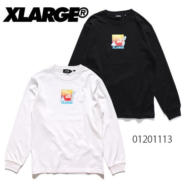 エクストララージ【X-LARGE】01201113 L/S TEE BEACH SQUARE Tシャ...