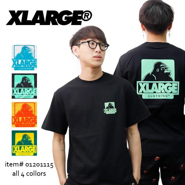 エクストララージ【X-LARGE】S/S FLOCKING OG 01201115 Tシャツ クルー...