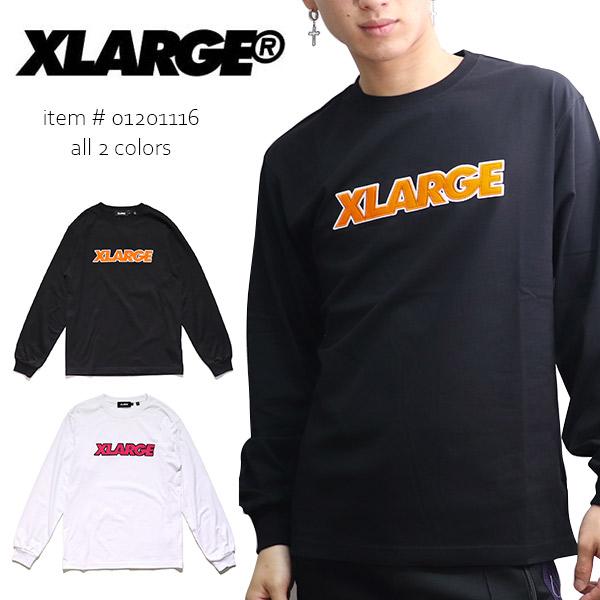エクストララージ【X-LARGE】01201116 L/S TEE OVER EDGE STANDA...