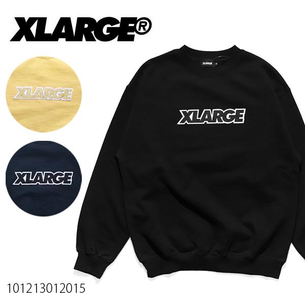 エクストララージ【X-LARGE】STANDARD LOGO PATCHED CREWNECK SW...