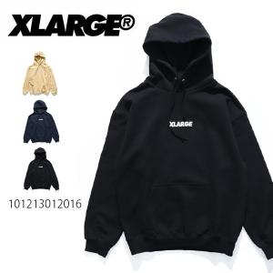 エクストララージ【X-LARGE】STANDARD LOGO PULLOVER HOODED SWEAT フーディー パーカー メンズ トップス 長袖 スウェット ロゴ ゴリラ 裏毛｜bobsstore