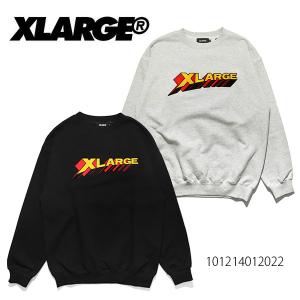 エクストララージ【X-LARGE】3D LOGO CREWNECK SWEAT スウェット トレーナー メンズ トップス 長袖 ロゴ ゴリラ 裏毛