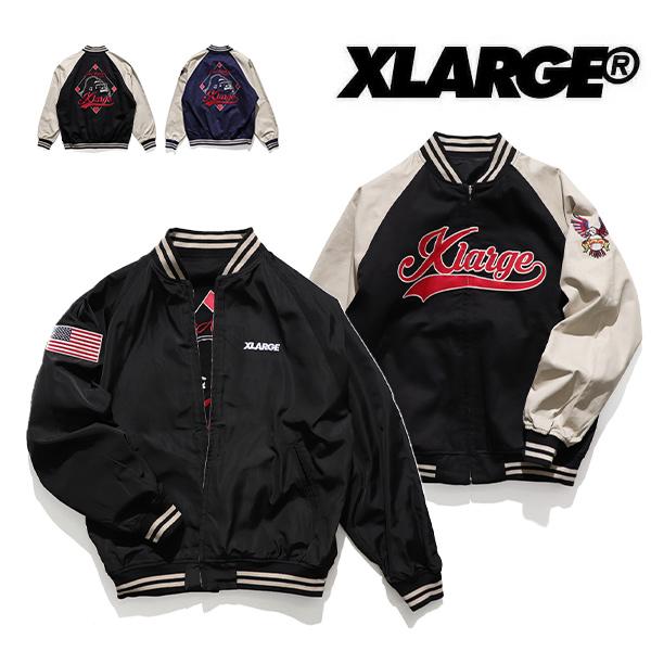 エクストララージ【X-LARGE】REVERSIBLE BASEBALL JACKET ジャケット ...